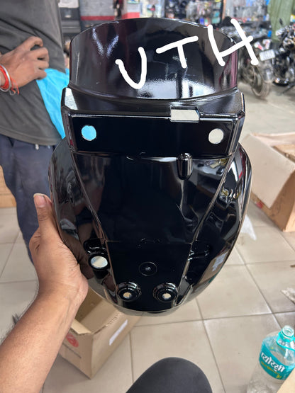 Royal Enfield RAQ00681/A – Rear Mudguard (Painted Black) | Genuine OEM for Hunter 350 (Dapper, Metro, Metro Rebel, Retro/Factory)