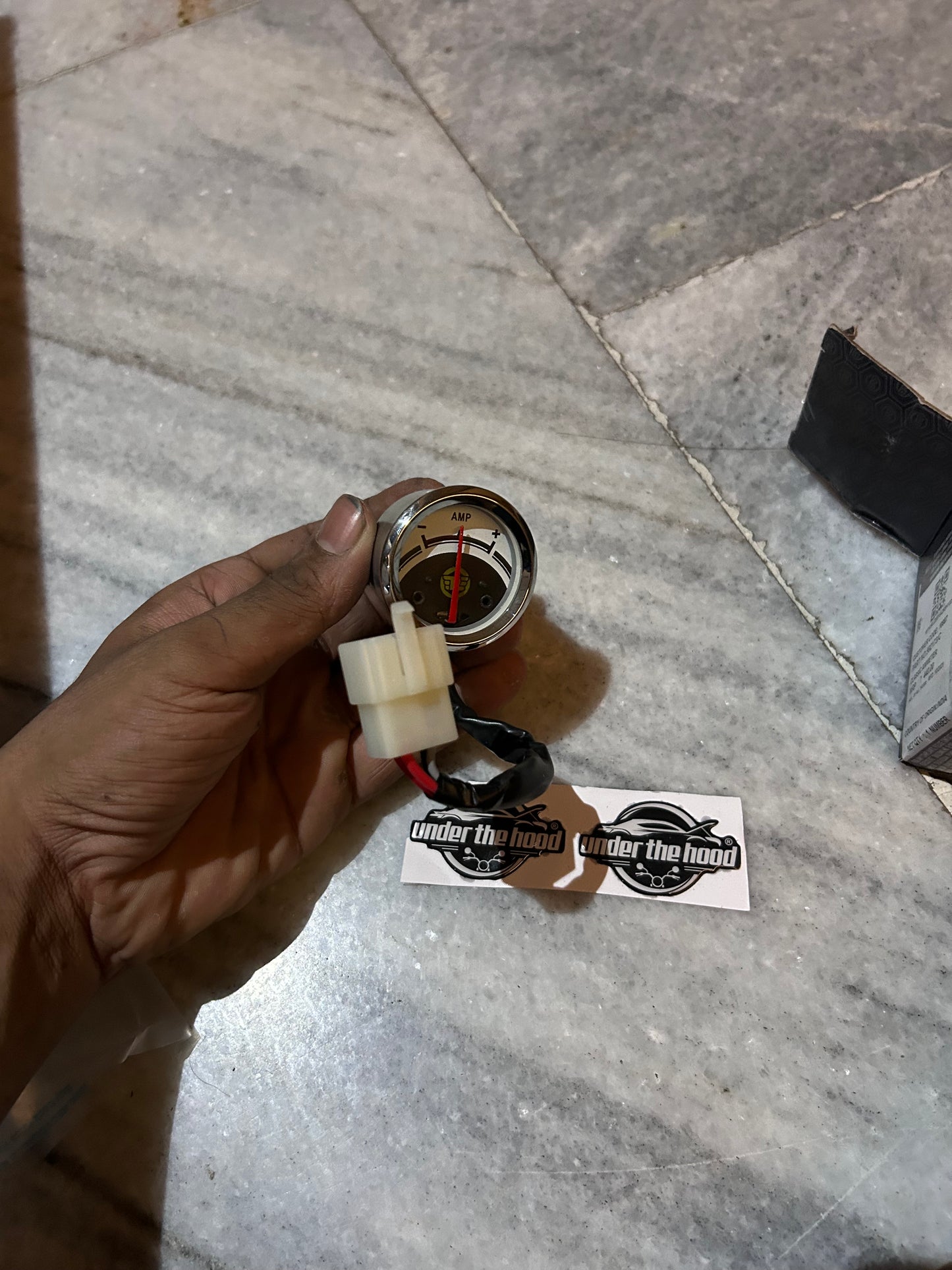 Royal Enfield 592173/C Ammeter – OEM Analog Gauge for Classic 350 & Classic 500 BS4 (UCE)