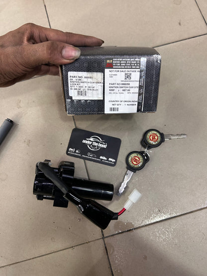 Royal Enfield Ignition Switch Cum Steering Lock Kit 888056 for Thunderbird 350/500 & Thunderbird X 350X/500X