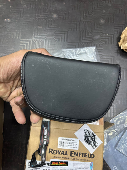 KXA00647 Royal Enfield Black Passenger Backrest Pad for Classic 350 / Hunter 350 | Genuine GMA