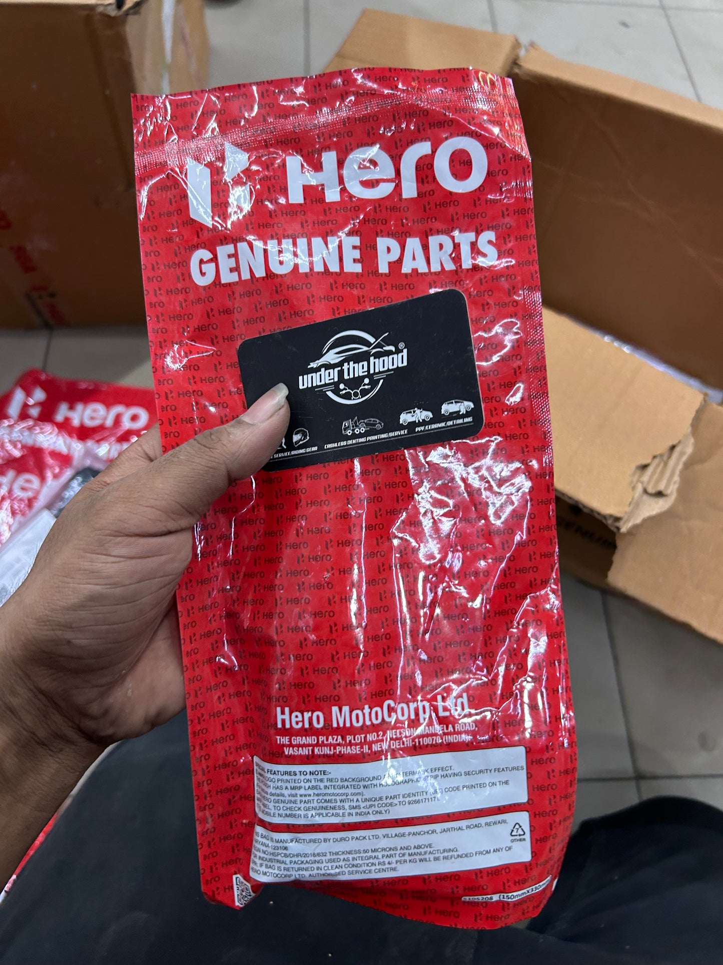 Hero Genuine Mavrick 440 / Karizma XMR Front Brake Lever RH | Right Brake Lever | 45508ACP000S