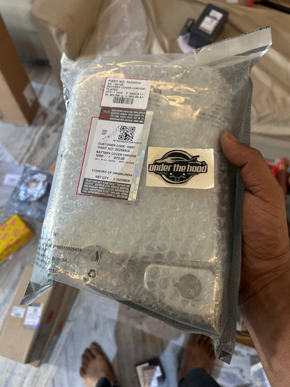 Royal Enfield 592595/A Battery Cover Chrome Plated (Genuine OEM) – Classic 500 EFI
