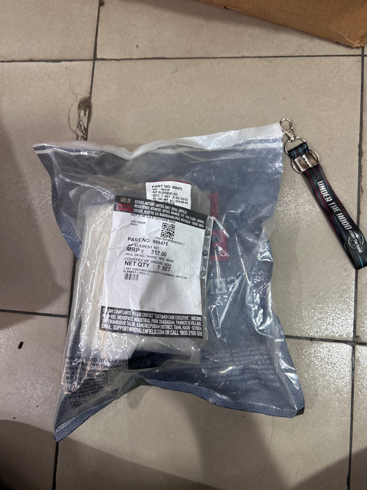 Royal Enfield Himalayan 411 / Scram 411 Air Filter Element Kit with Rubber Seal 888475