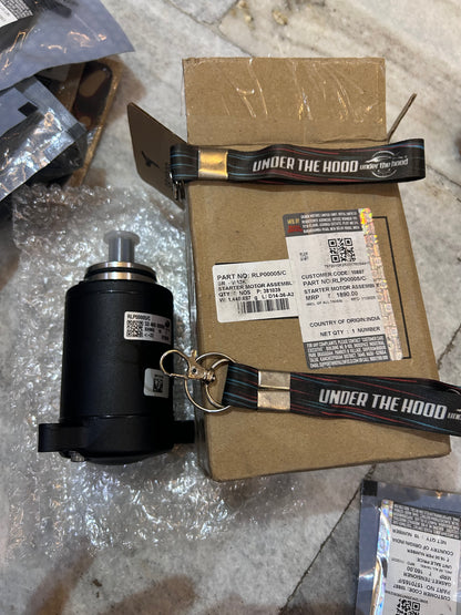 Royal Enfield Starter Motor Assembly – RLP00005/C – Genuine OEM for Classic Reborn 350, Meteor 350, Hunter 350, Bullet 350 (J-Series)