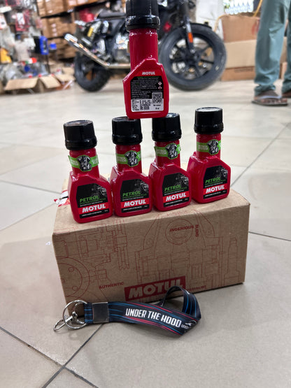 Motul Petrol System Clean Plus (50ml) Motorcycle & Scooter (Carbon Cleaner & Octane Booster)