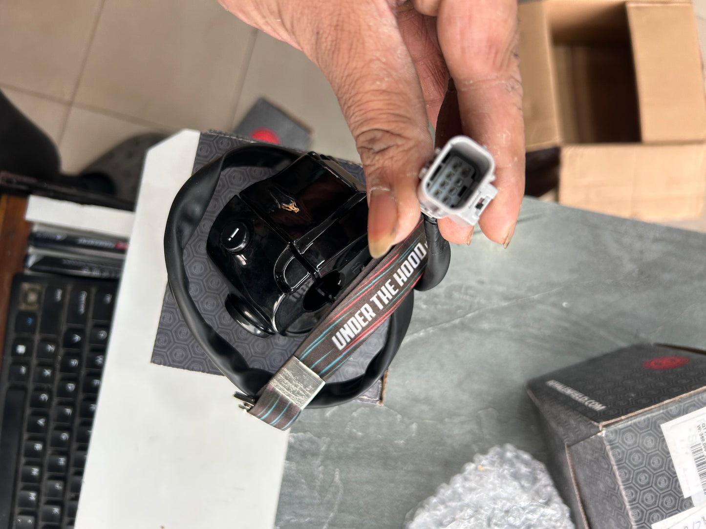 Royal Enfield Shotgun 650 LH Switch Cube (Black) – RAL00157/F – Left Handlebar Switchgear OEM