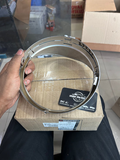 Royal Enfield LED Headlamp Chrome Rim RAN01264/A for Classic 350 Reborn
