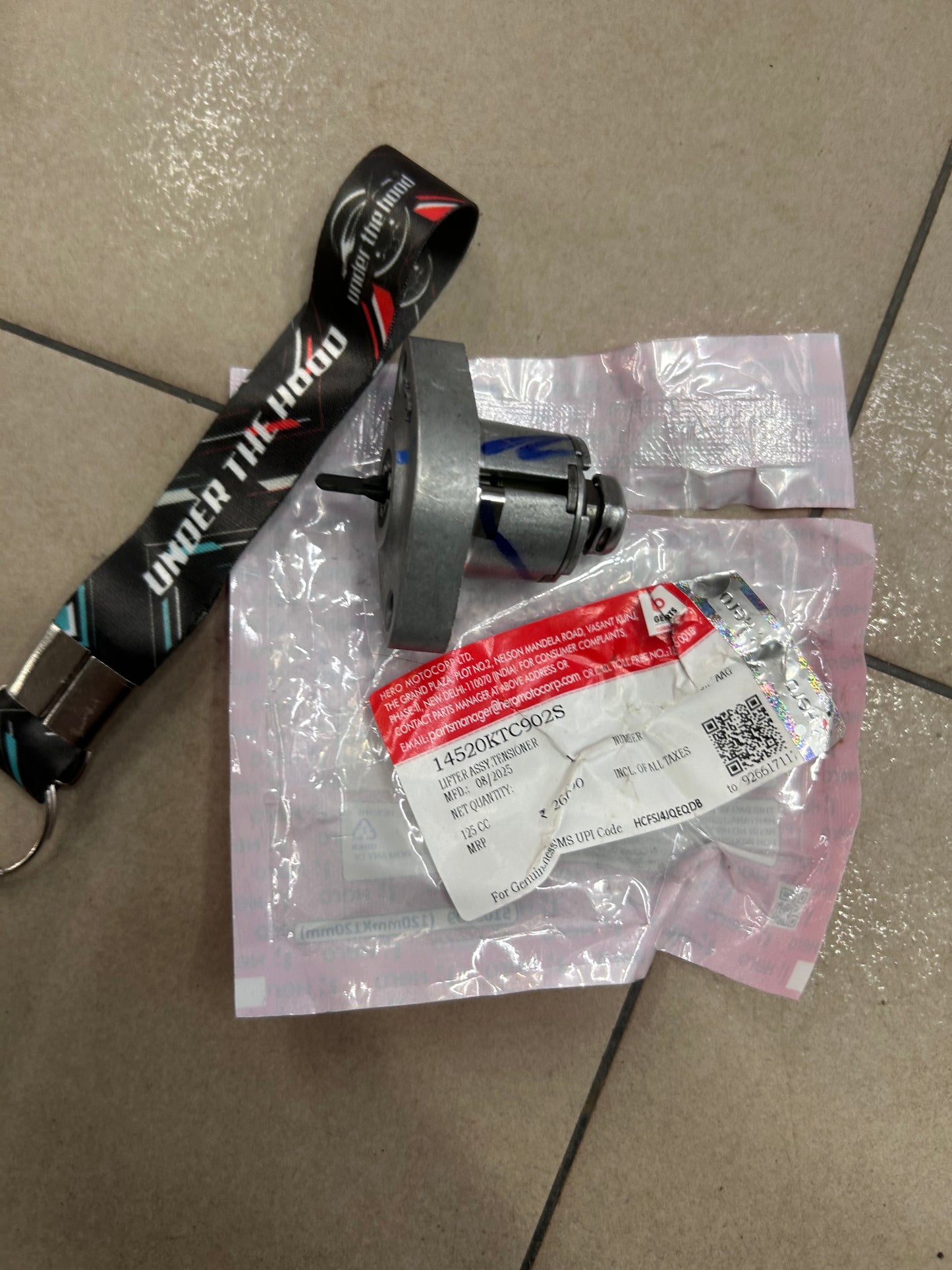 Hero 14520KTC902S Lifter / Tensioner Assembly – Fits Glamour, Super Splendor & More