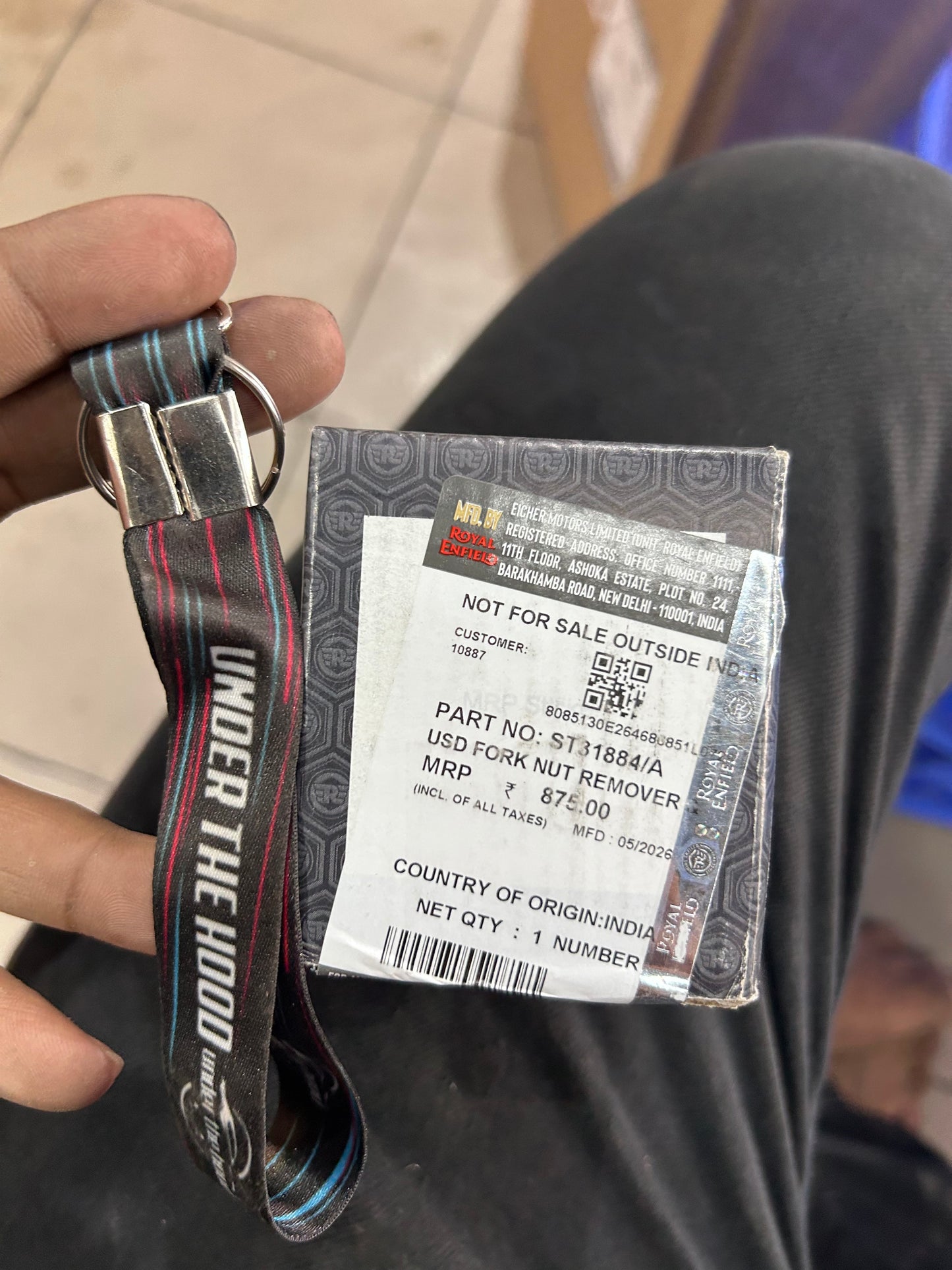 Royal Enfield Himalayan 450 USD Fork Nut Remover & Installer ST31884/A