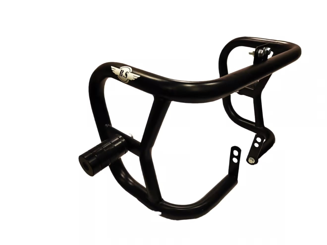 Slider Guard for Royal Enfield Hunter 350 | Stainless Steel | Black & Chrome Finish | BS Auto