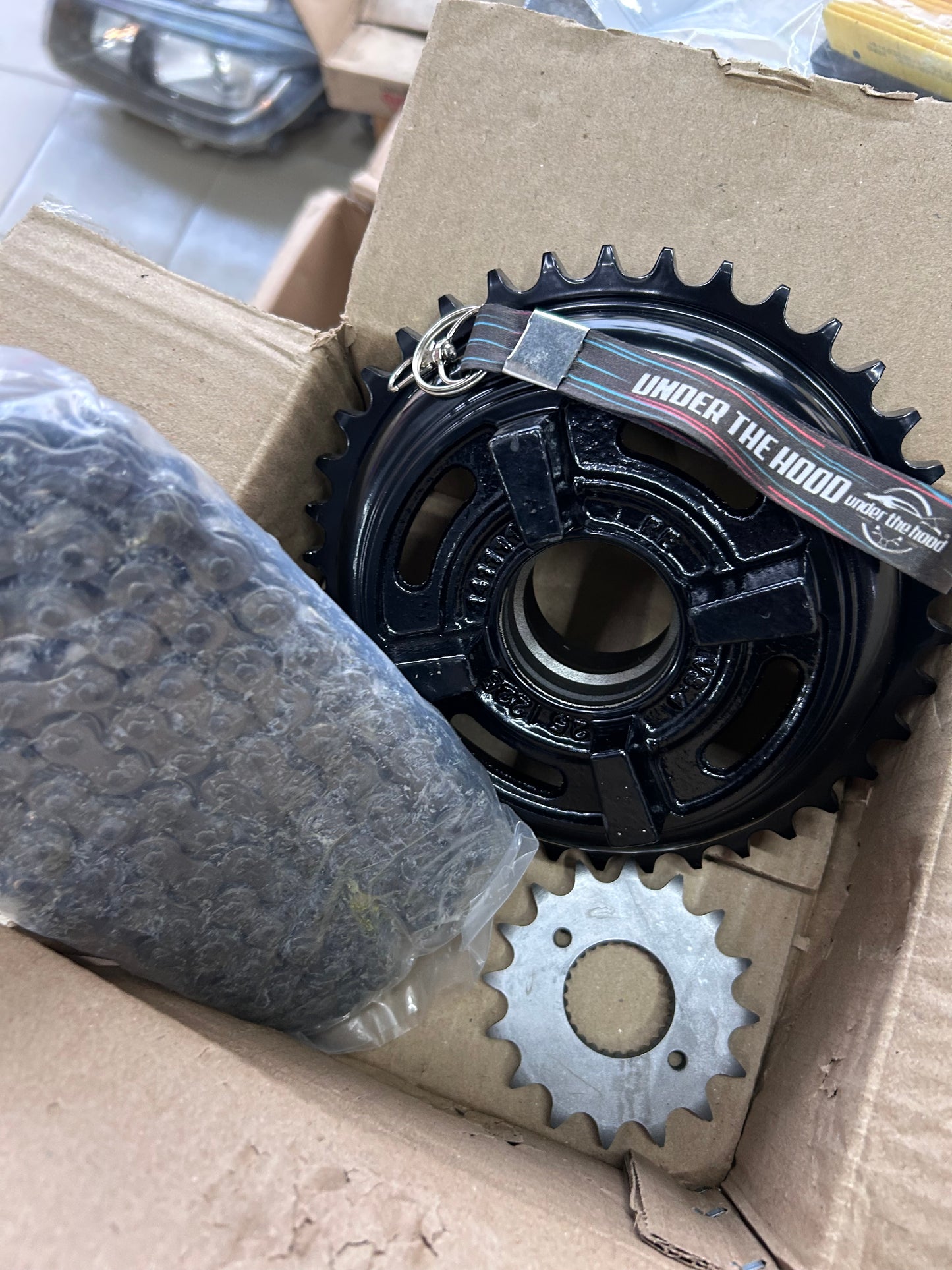 Royal Enfield 597463 - Chain Sprocket Kit (UCE | Single Disk) – Genuine OEM Replacement