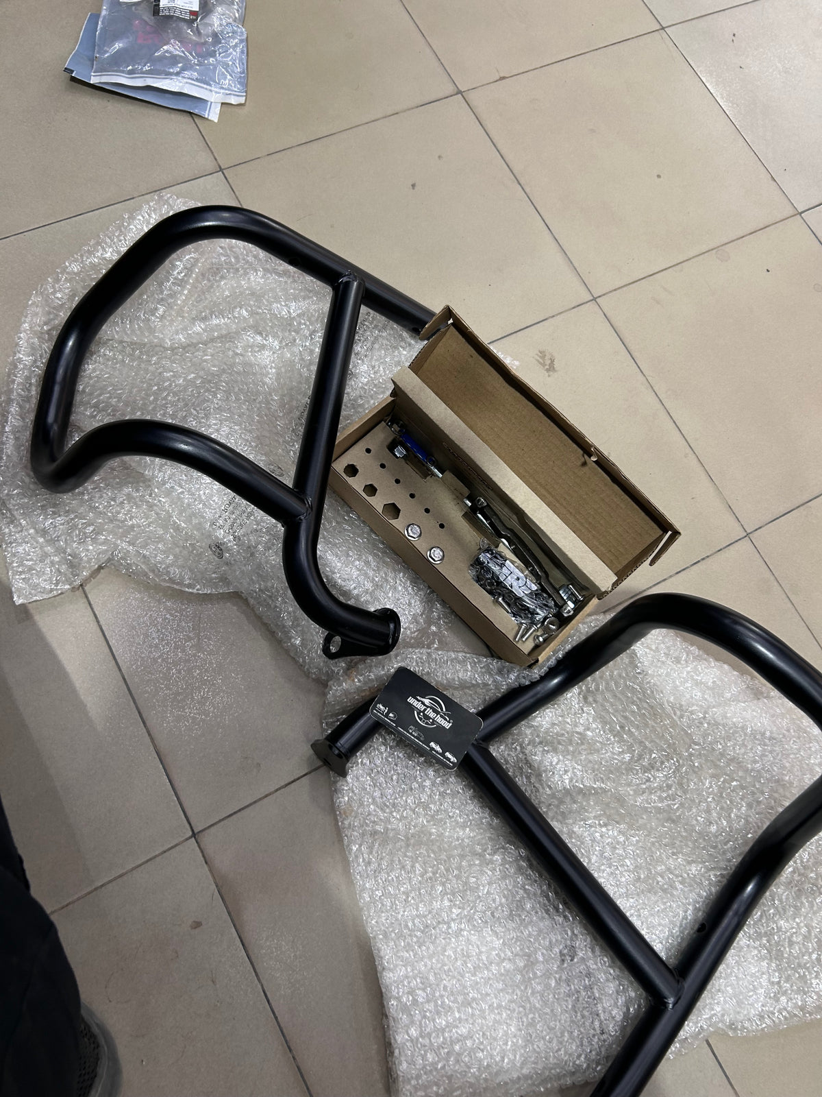Royal Enfield Black Airfly Evo Engine Guard KXA00003 — Genuine RE Accessory for Meteor 350 / Classic 350 Reborn / New Bullet 350 J-Series