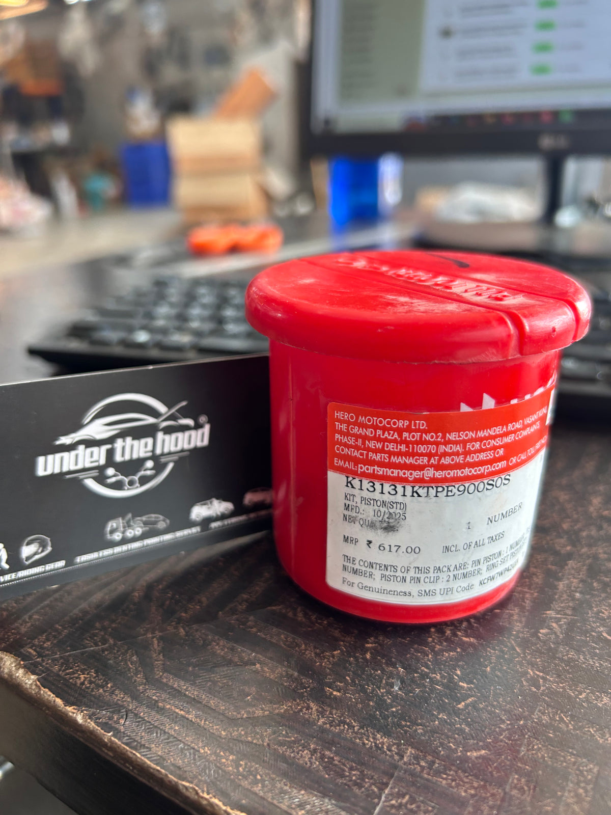Hero Genuine Duet / Maestro Edge / Pleasure Piston Kit STD | Standard Size Engine Piston Kit | K13131KTPE900S0S