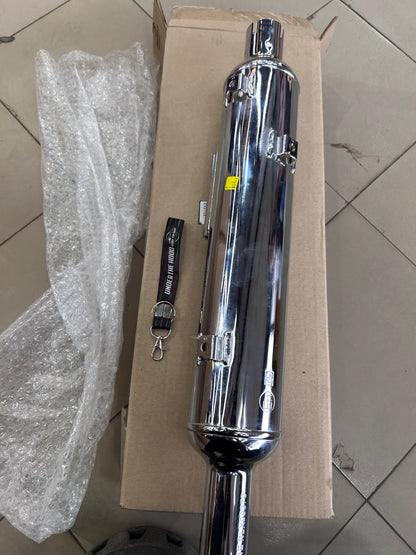 Royal Enfield Classic 350 Reborn Chrome Silencer Assembly RLX00515/D