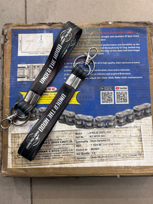 Rolon HPOR 334 Chain & Sprocket Kit for Hero Xpulse 200 / 200Fi (BS4 & BS6 2V, 13T–38T, 520 O-Ring)