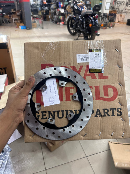 Royal Enfield 587395/B – Rear Disc Plate for Himalayan, Interceptor 650 & GT 650
