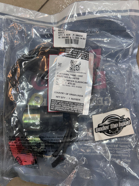 Royal Enfield Starter Relay (Relay Starter) 591561/B – Classic 350 / Electra 350 UCE (ES) / Classic 500 EFI / Bullet 500 EFI