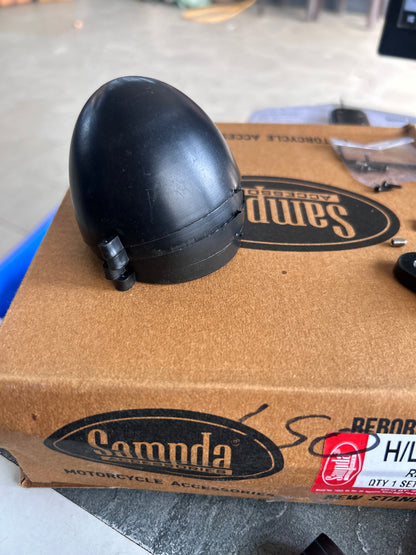 Sampda H/L Grill Set for Royal Enfield Classic 350 Reborn / New Standard – LED Indicator Model or Halogen Indicator Model