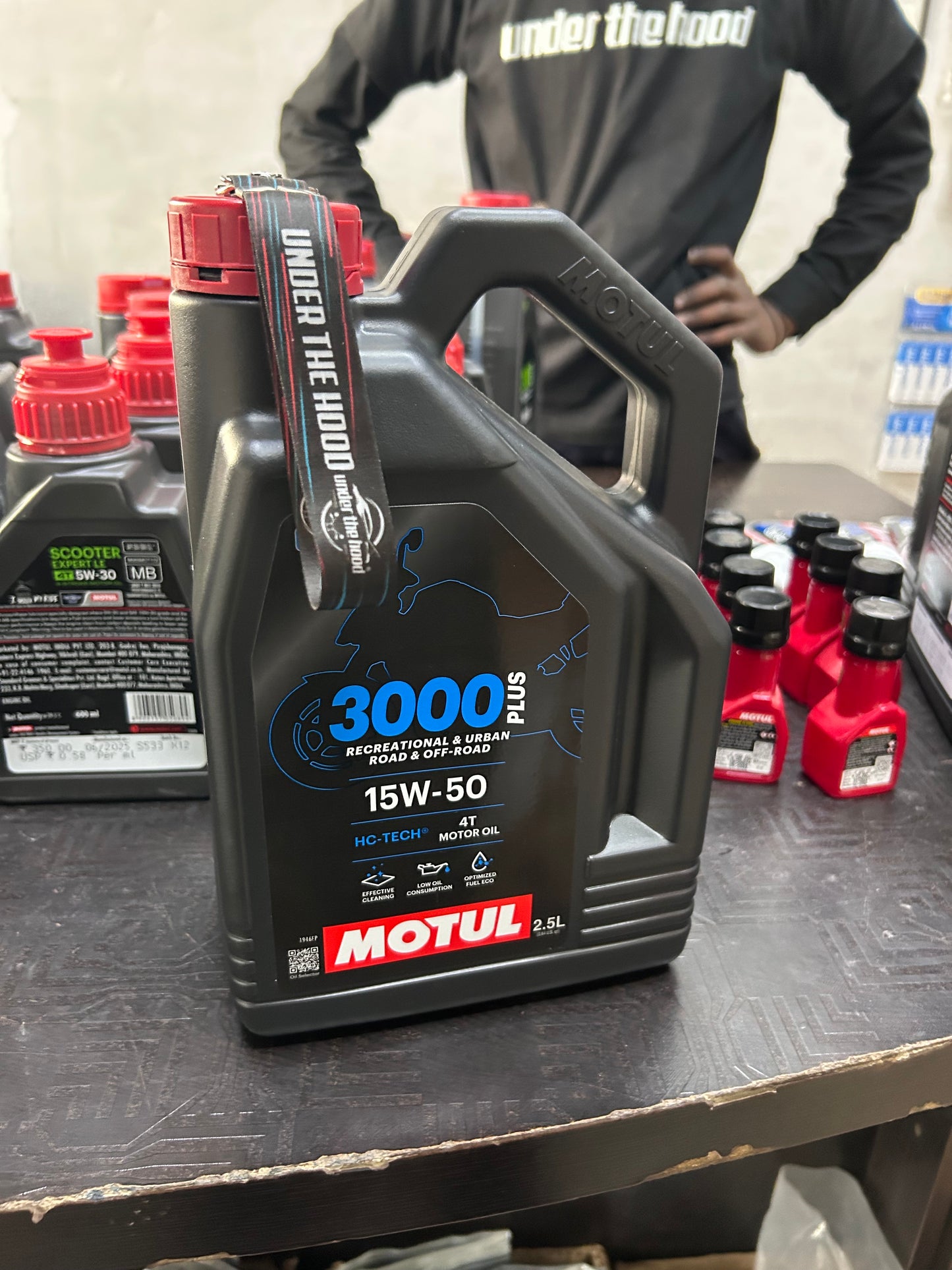 Motul 3000 15W50 (2.5L) – Premium Engine Oil for Royal Enfield UCE Engines | API SN
