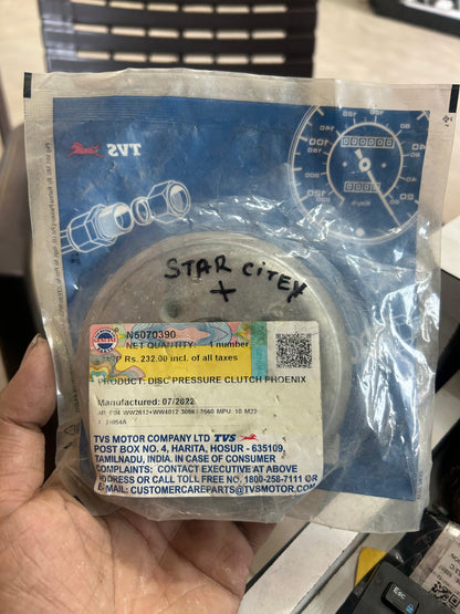 TVS N5070390 Disc Pressure Clutch | Genuine Replacement for TVS Phoenix & Star City