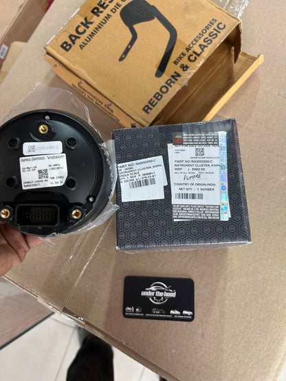 Royal Enfield RAM00556/C – OEM KMPH Instrument Cluster (Single Scale) for Hunter 350 / 350 Models