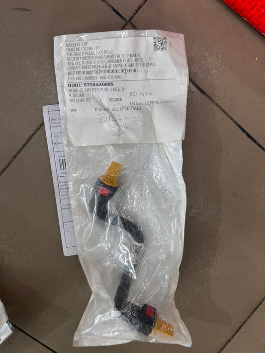Harley X440 / X440 OBDII / X440T Fuel Feed Hose Assembly B OEM | HDH17575-RAA-000
