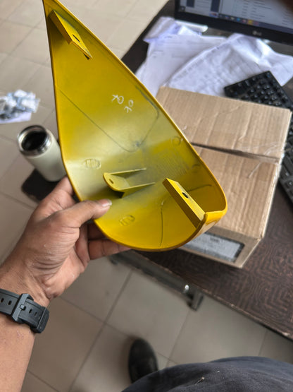 Single Seat Cowl Yellow for Continental GT 535 – Genuine Royal Enfield 585998/A