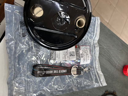 Royal Enfield 867110 Cover Plate Assembly – Black OEM Rear Brake Cover for Classic & Bullet EFI