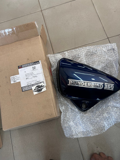 Side Panel LH with Sticker (Marine 350 VBI) for Royal Enfield Thunderbird 350 (NTB 350) – 882013
