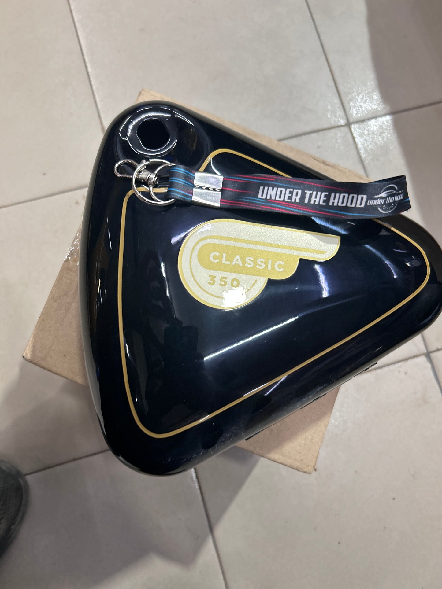 Tool Box Electrical With Sticker (Side Electrical Box) for Royal Enfield Classic 350 UCE – 826066 (Black, RVT/BVI Type)