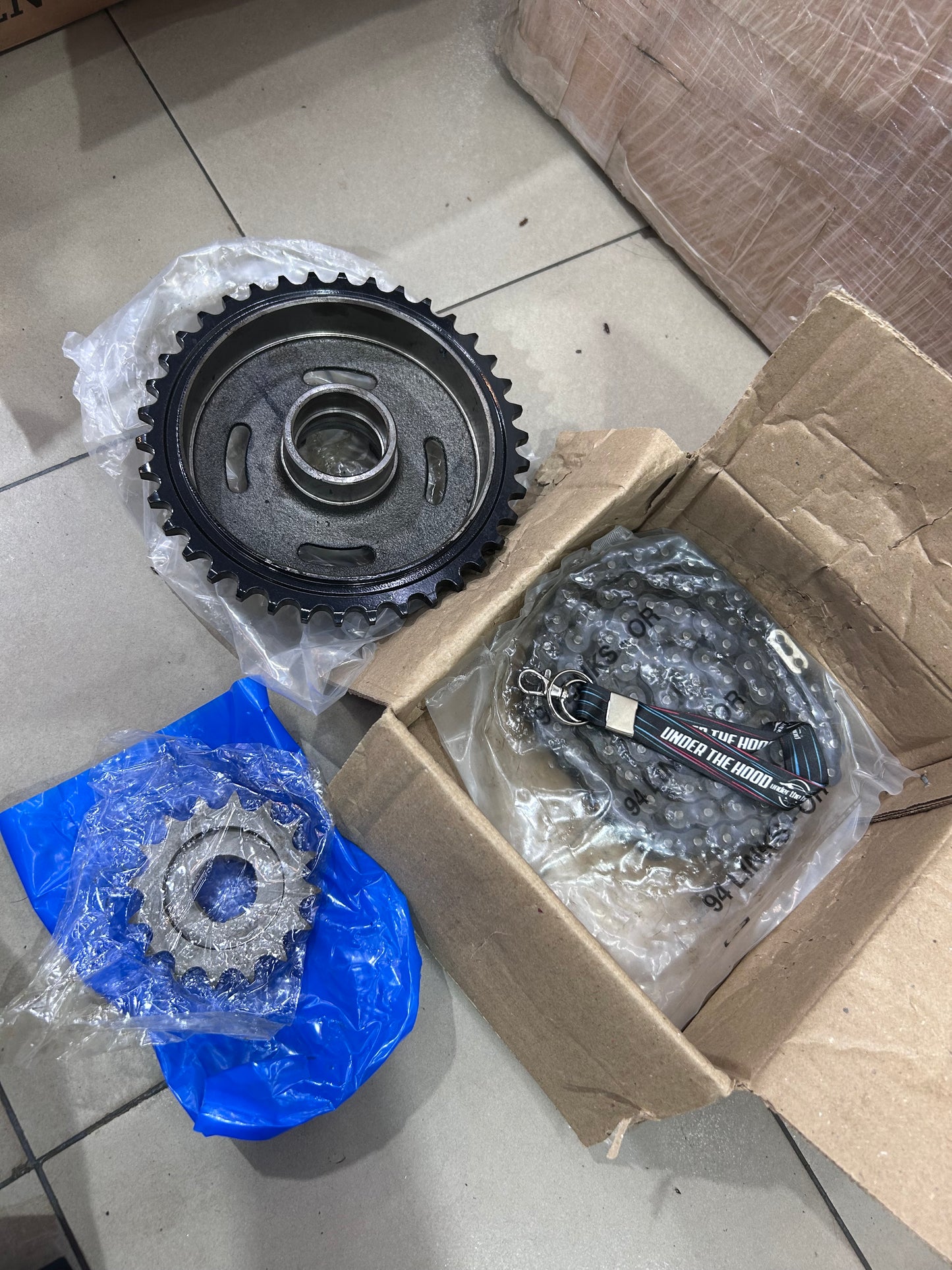 Royal Enfield Old Bullet 350 / Electra 4S-5S O-Ring Chain Sprocket Kit 16T 597275