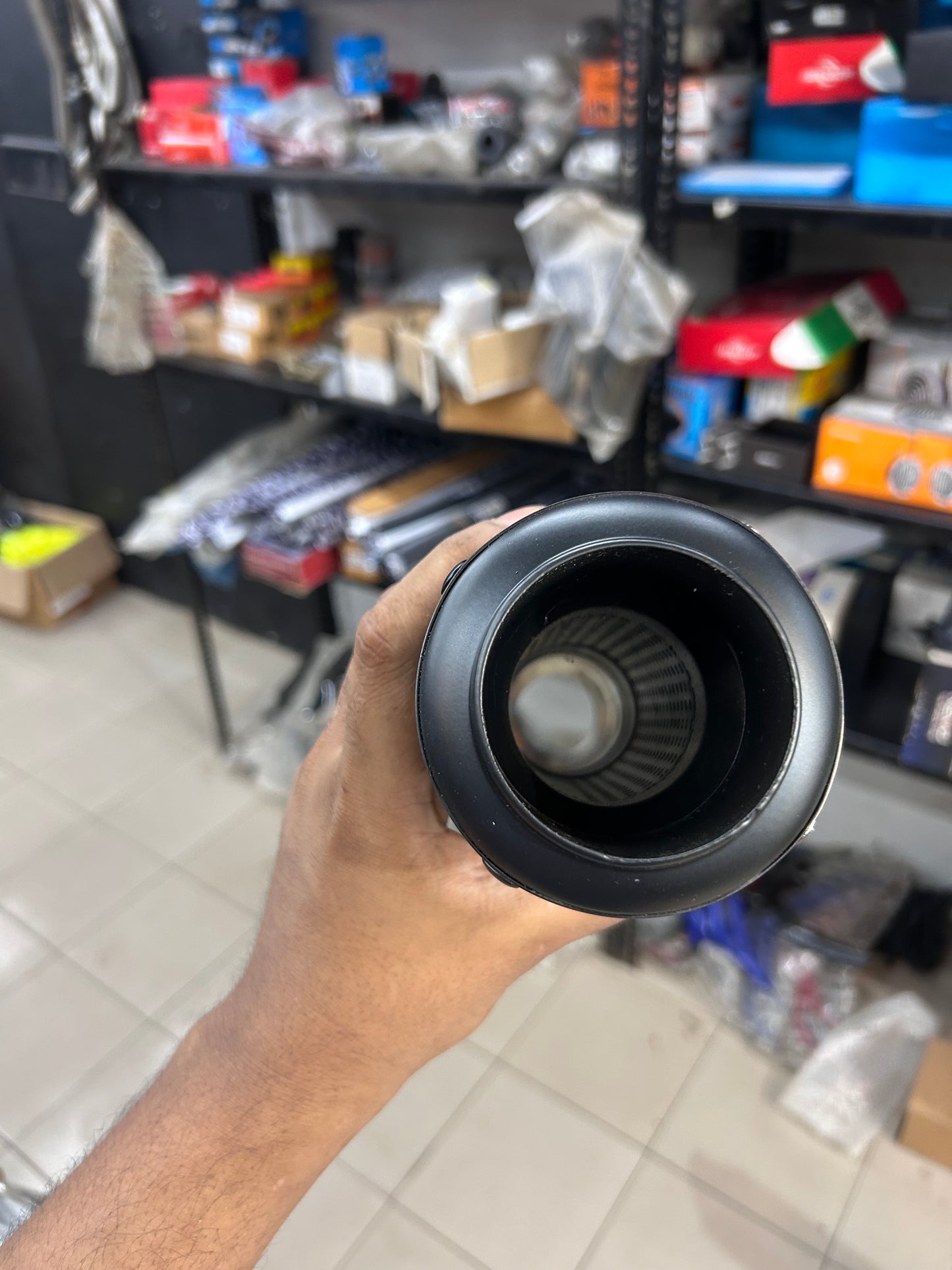 SC Project Style Short Can Exhaust – Universal 51mm Fit for Royal Enfield, KTM, Yamaha, Bajaj, Honda & More – Matte Black, Race Sound