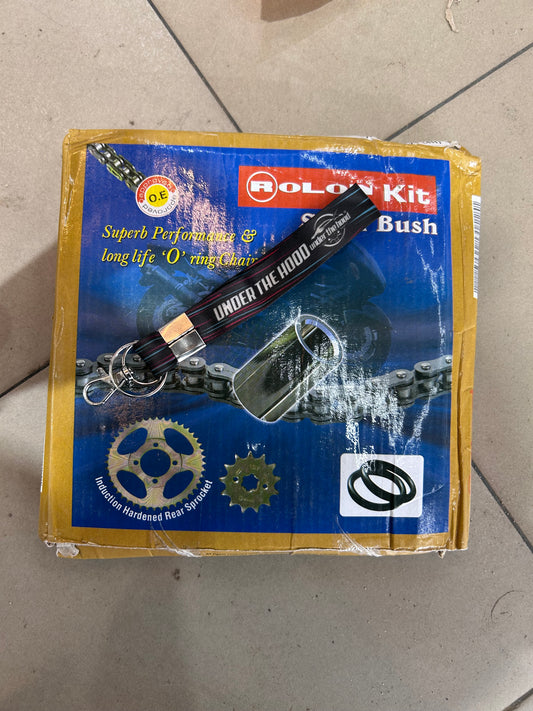 Rolon KIT BSOR 139 Chain Sprocket Kit for Bajaj Pulsar 220 14T/37T 104L