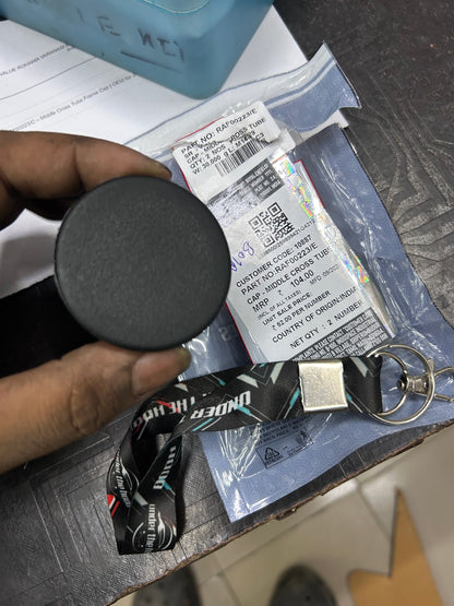 Royal Enfield RAF00223/C – Middle Cross Tube Frame Cap | OEM for J-Series (Bullet 350, Classic 350 UK, Meteor 350, Hunter 350)