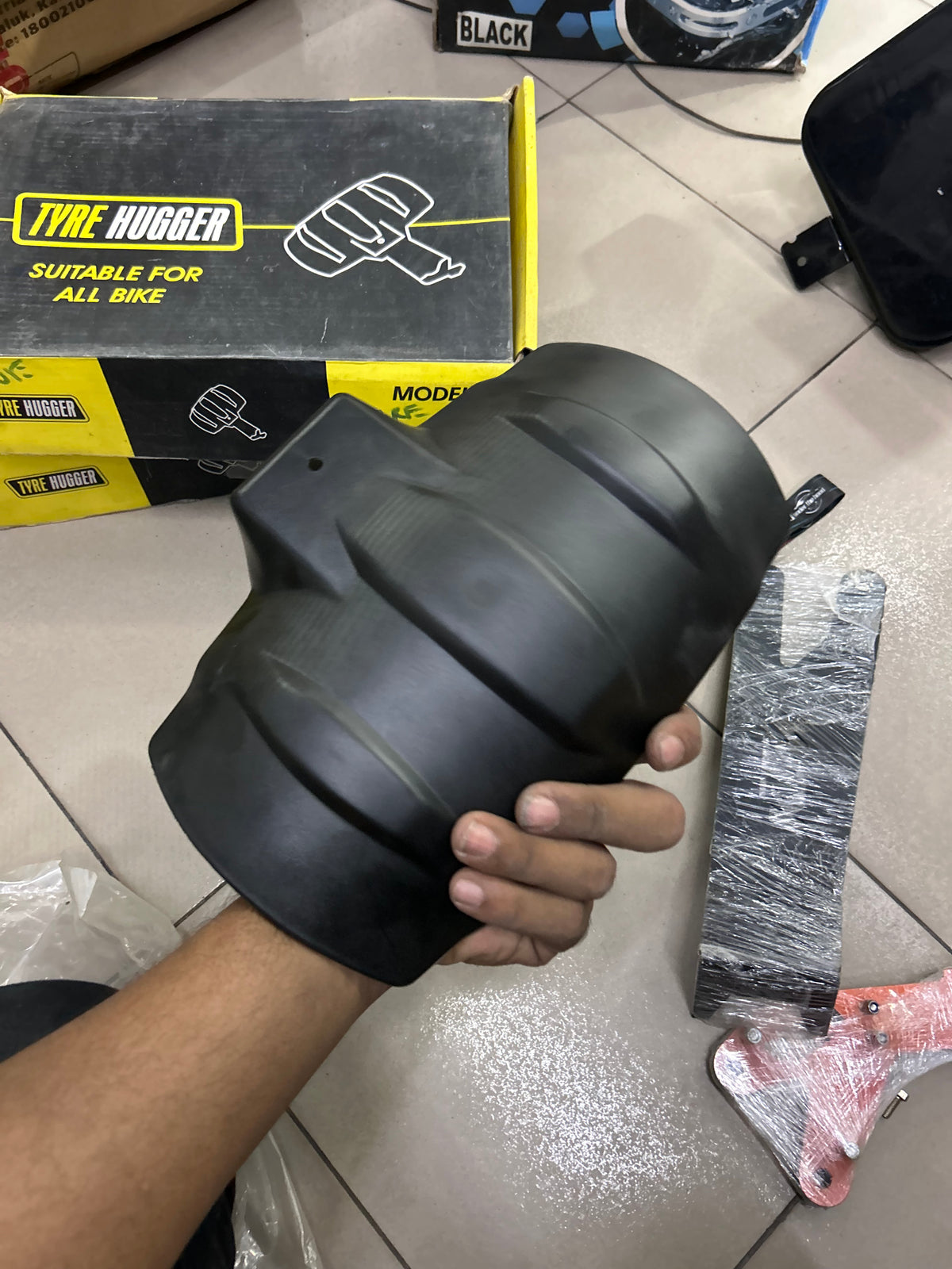 Rear Tyre Hugger / Mudguard – KTM Duke 200/250/390 & BMW G310R/G310GS | Bike-Specific Metal Bracket