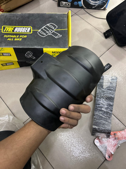 Rear Tyre Hugger / Mudguard – KTM Duke 200/250/390 & BMW G310R/G310GS | Bike-Specific Metal Bracket