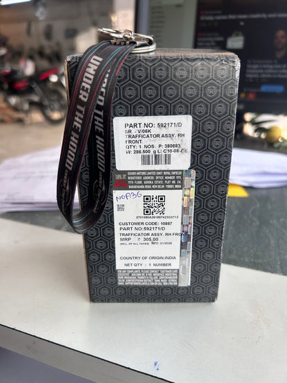 Royal Enfield Trafficator/Indicator Assembly (Front/Rear • LH/RH) for Classic 350 UCE, Classic 500 EFI & Bullet 350/500 UCE (Coupler Connector) – 592169 / 592170 / 592171 / 592172 (Choose Position)