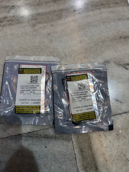 594078/B – Cable Guide, Speedometer Cable (Frame-Mount) for Bullet 350/500 UCE, Classic 350/500 UCE, Thunderbird 350/500 (UCE), Himalayan (select listings) – Genuine Royal Enfield