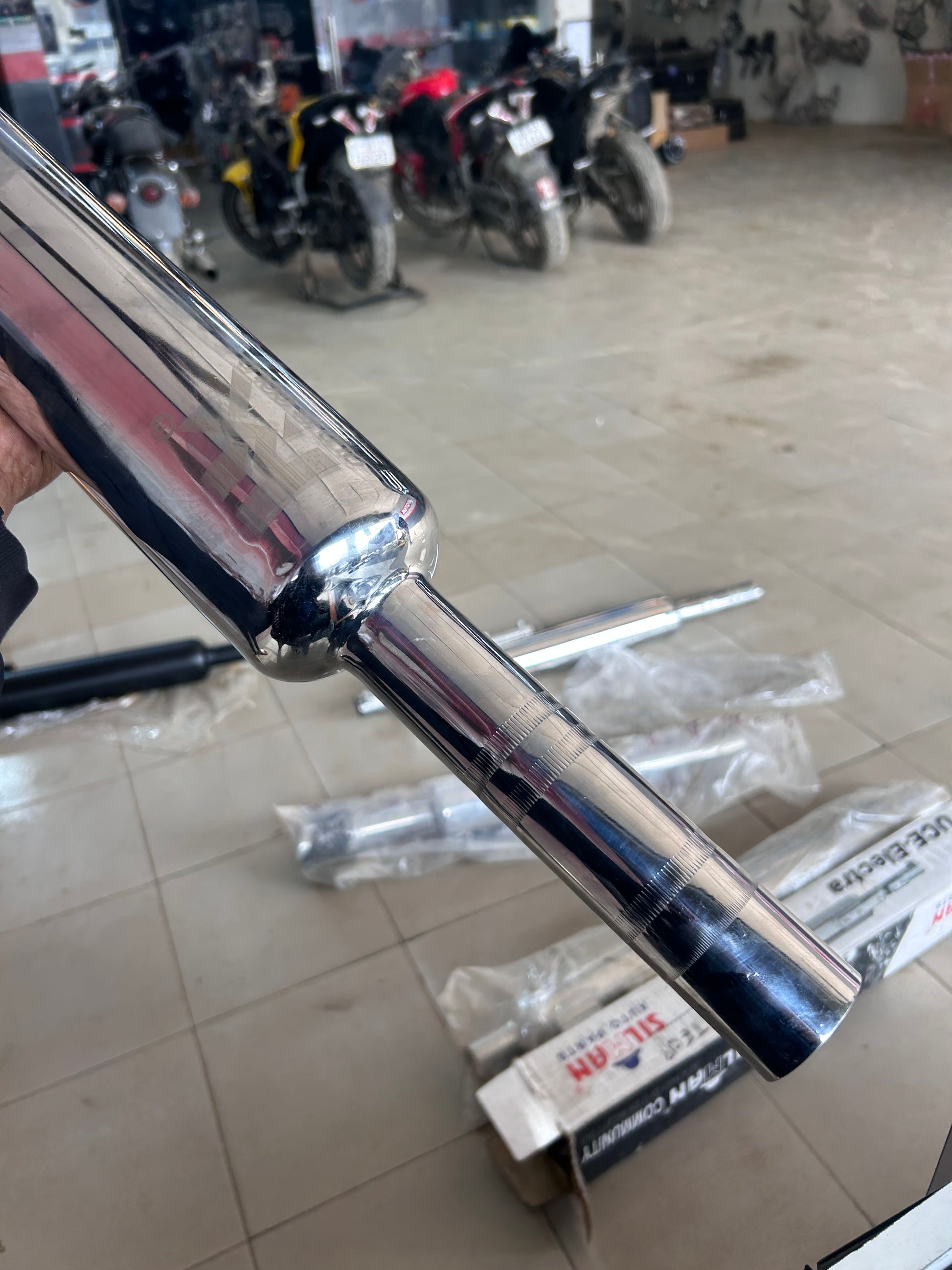 Mini Punjab Silencer Royal Enfield 350 Original Silencer Price
