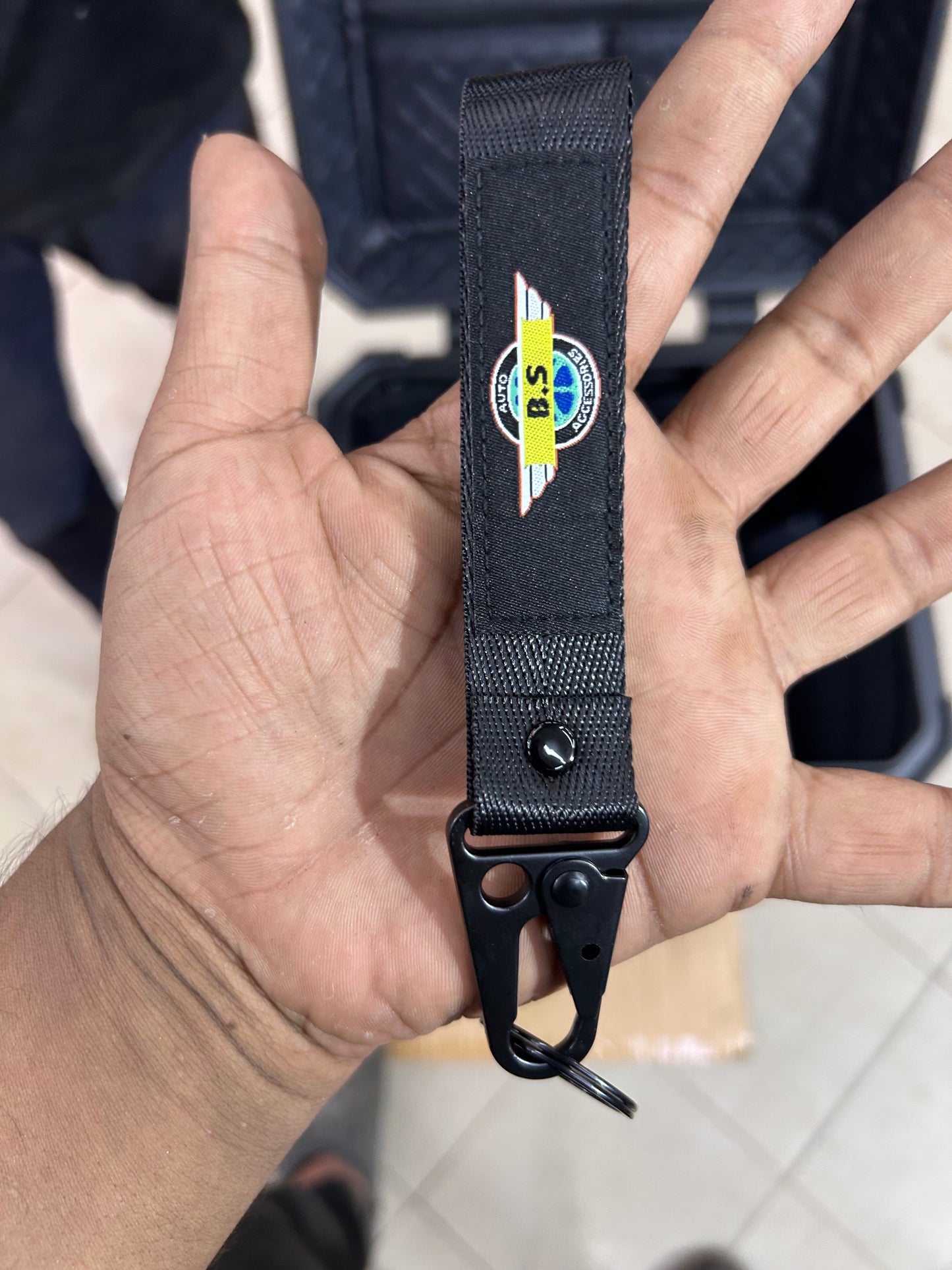 BS Auto 45L Aluminium Top Box – Black & Silver | Waterproof, Secure, Touring Luggage Case