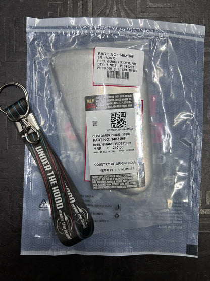 Royal Enfield 148219/F – Heel Guard (Right-Hand) for Continental GT 650 (OEM Genuine)