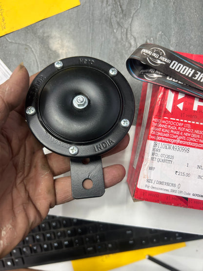 Hero Genuine Horn 38110KWA93099S for Passion Pro (All Models) & Hunk 150