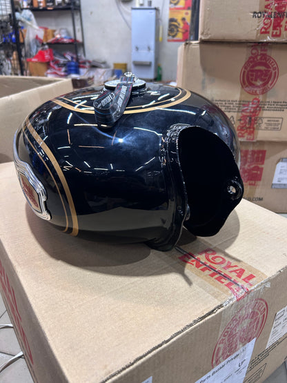 Royal Enfield Bullet 350 UCE Kick Start Black GK Fuel Tank – 866152