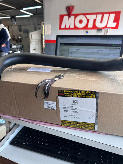 Exhaust Pipe Assembly (Down Pipe/Bend Pipe) – Classic 350 Reborn & Bullet 350 J-Series – RLX00513/B (HR Black)
