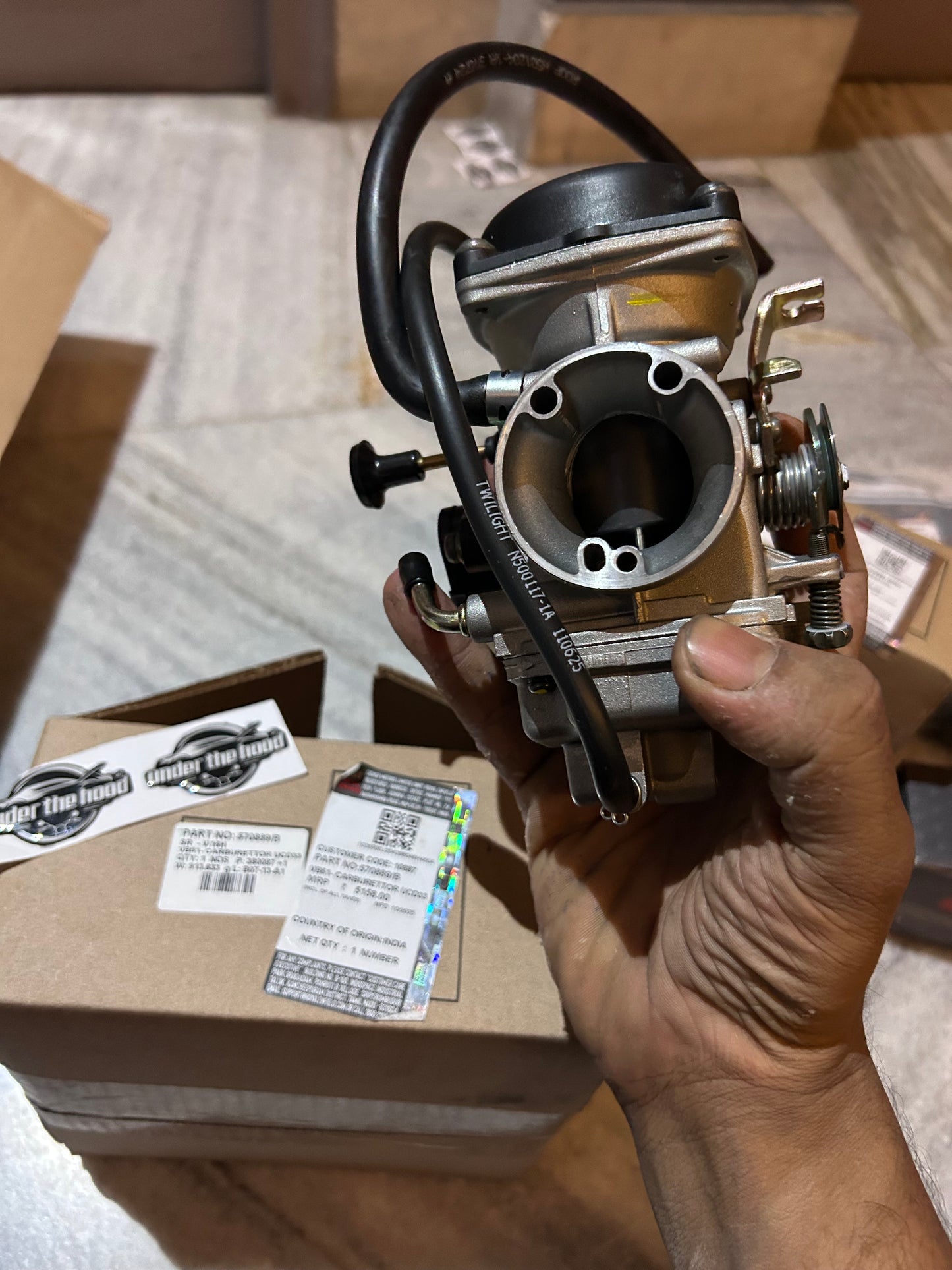 Royal Enfield 570889/B – VB51 Carburettor UCD33 for Bullet 500 BS3 & Thunderbird 500 – Genuine OEM UCD33 Carburettor