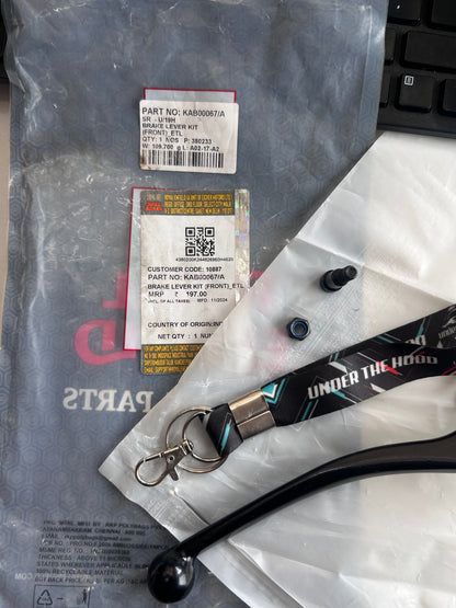 Royal Enfield KAB00067/A – Front Brake Lever Kit (ETL) OEM for Bullet 350 ES (UCE, BS3) + Selected Classic 350 (see table)