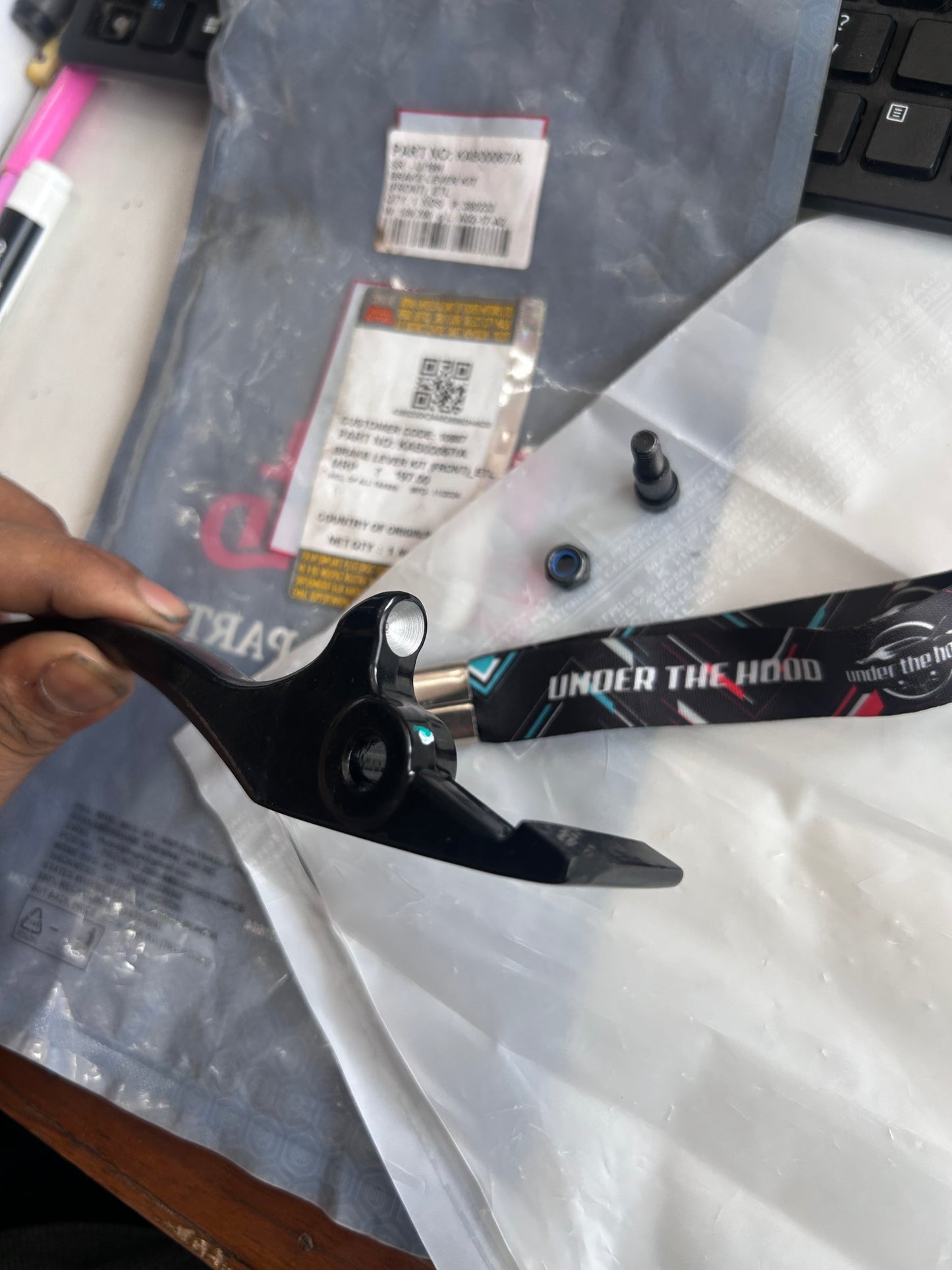 Royal Enfield KAB00067/A – Front Brake Lever Kit (ETL) OEM for Bullet 350 ES (UCE, BS3) + Selected Classic 350 (see table)