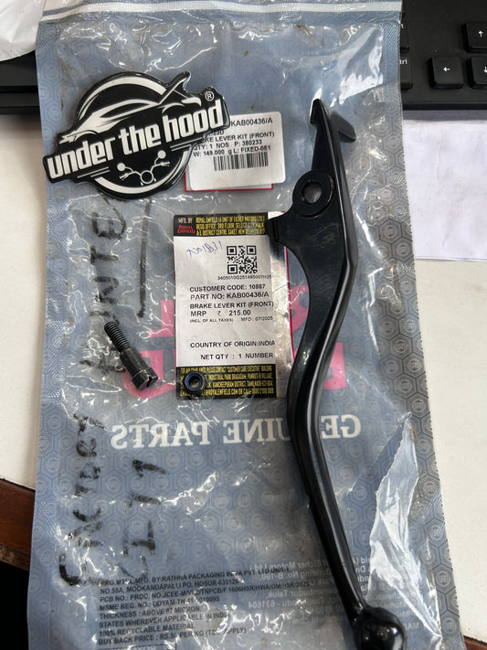 Royal Enfield KAB00436/A – OEM Front Brake Lever Kit for Hunter 350 BS6 (Factory & City Variants)