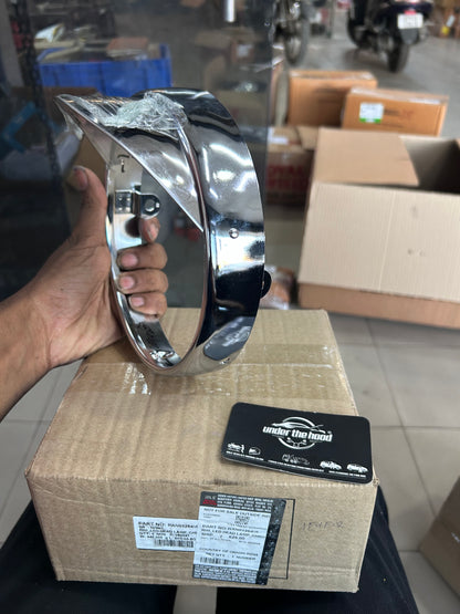 Royal Enfield LED Headlamp Chrome Rim RAN01264/A for Classic 350 Reborn