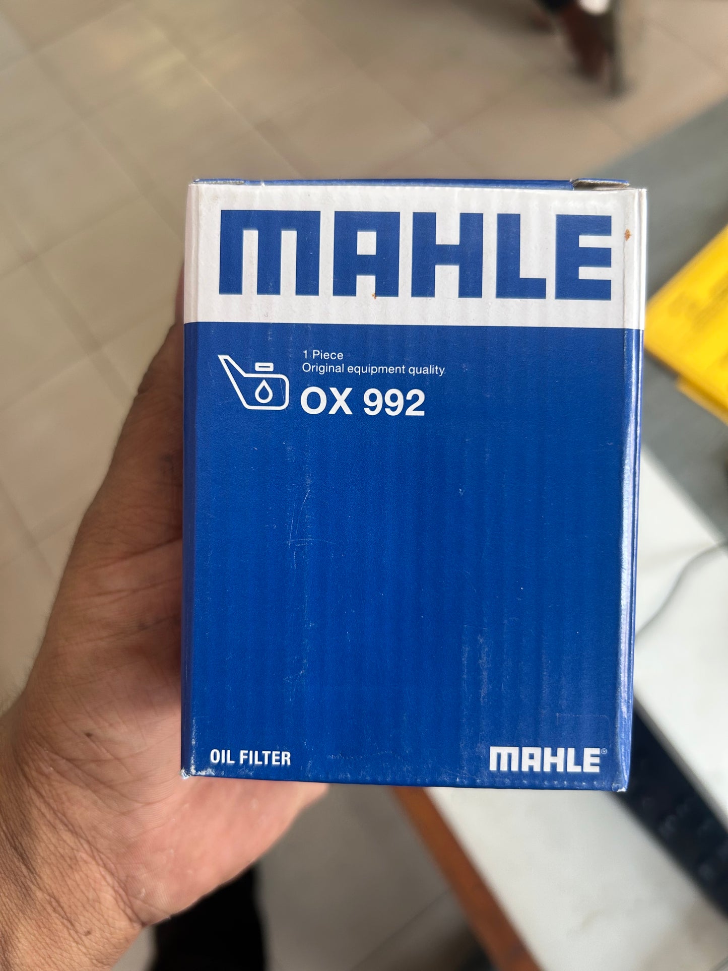 Mahle OX 992 Oil Filter Element – For Maruti Suzuki Swift, Dzire, Ritz, Ertiga 1.3 DDiS Diesel Engine (Fiat Multijet)